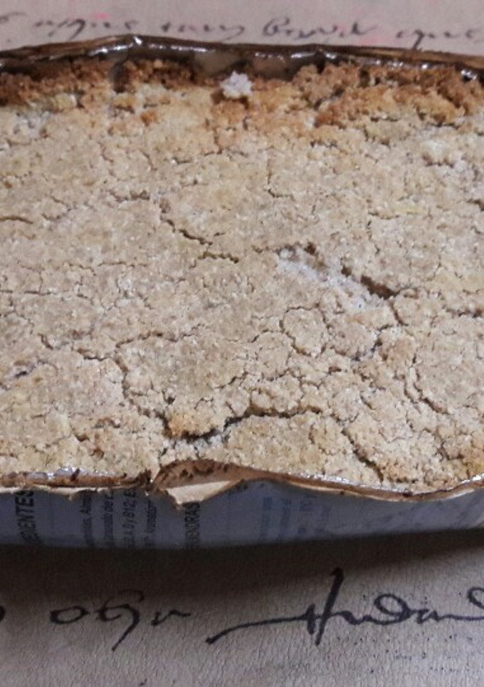 Una foto de Budín keto de harina de coco y maní (con relleno opcional)