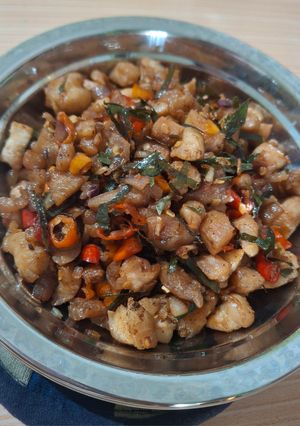 Foto resep Oseng Ayam Terasi