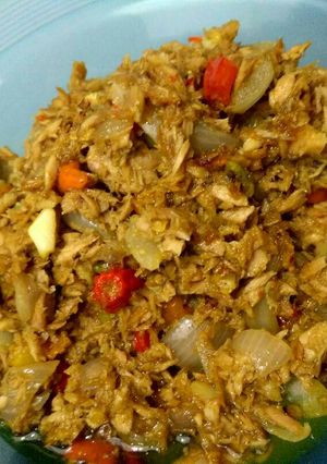 Foto resep Tuna suwir tumis pedas