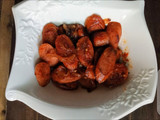 Fried chicken sausage's