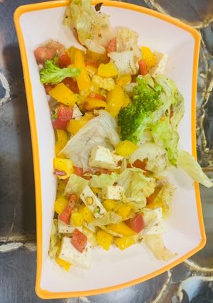 A picture of Healthy veg salad.