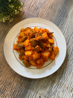 Foto resep Sambal goreng kentang hati