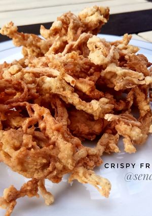 Foto resep Crispy fried enoki (enoki krispi)
