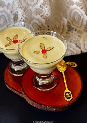 A picture of Makuti (Bihari dessert for special occasions).