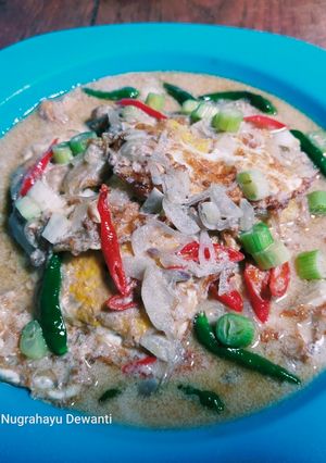 Foto resep Telur Ceplok Masak Santan