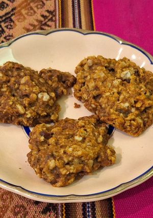 Una foto de Galletitas de avena y naranja, sin azúcar, apto bebé (opción con azúcar)