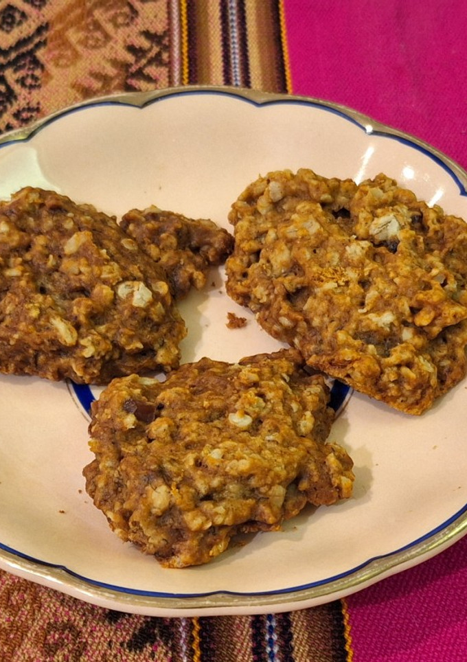 Una foto de Galletitas de avena y naranja, sin azúcar, apto bebé (opción con azúcar)