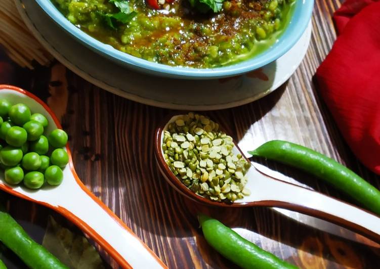 Step-by-Step Guide to Prepare Homemade Peas dal