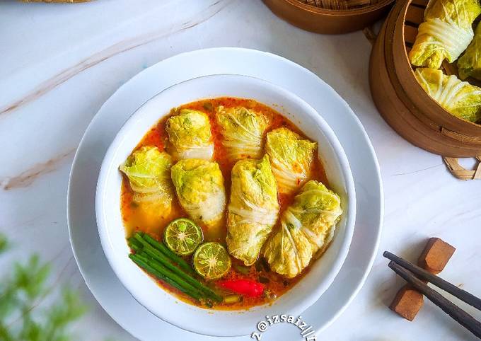 Resep Tahu Gulung Sawi Kuah Taican Oleh Izsaiz Cookpad