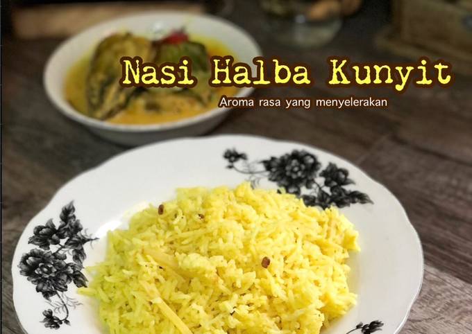 Resipi Nasi Halba Kunyit oleh Salina Jalaludin - Cookpad