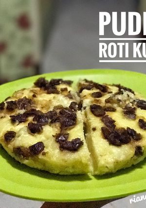 Foto resep Puding roti kukus keju kurma