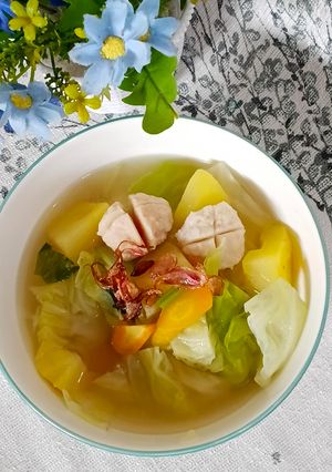 Foto resep Sop bakso ayam