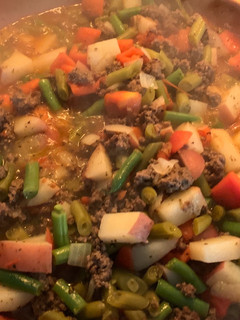 A picture of #MommasRecipe Carne Picada.