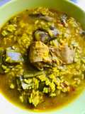 Arrosset amb conill,(Arroz caldoso con conejo)