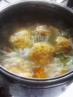 Foto resep Misoa Bakso Kuning (MpAsi 12+)