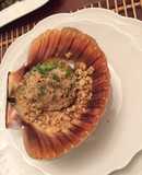 Sò điệp nướng mở hành