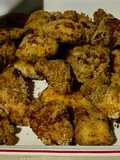 Nuggets de pollo en freidora de aire