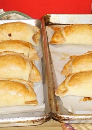 A picture of EMPANADAS WITH GRILLED BEEF FILLING, JON STYLE.