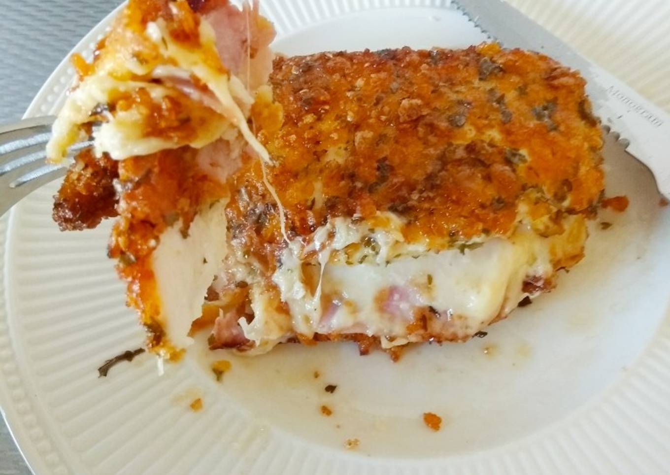 Chicken cordon Bleu mudah enak