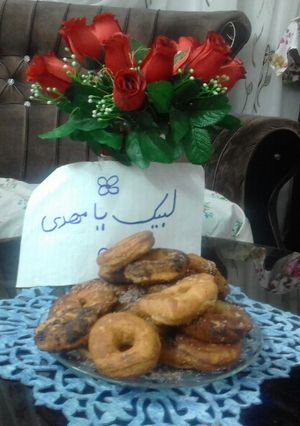 عکسی از دستور دونات 🍩🍩