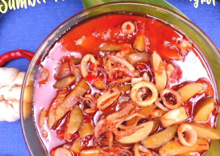 Resep Sambel Nano-Nano Cumi Jengkol Anti Gagal