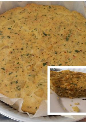 A picture of Potato frittata.