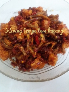 Foto resep Kering tempe teri kacang