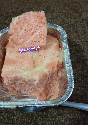 Foto resep Strawberry Cake Nutrijel No Tepung Debm