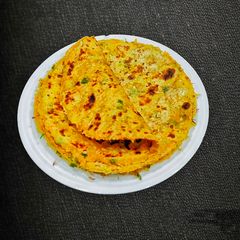 Leftover Dal Paratha With Lauki A picture of Leftover Dal Paratha With Lauki.
