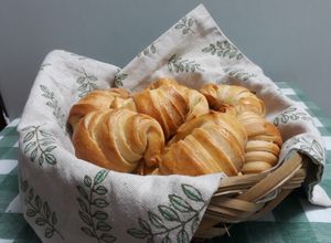 Hình của món Bánh mì cua.