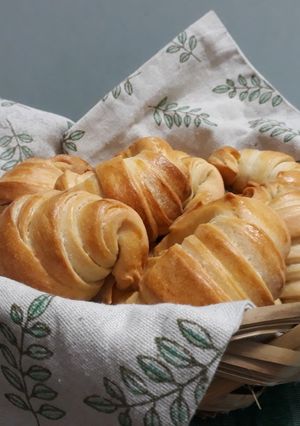 Hình của món Bánh mì cua.