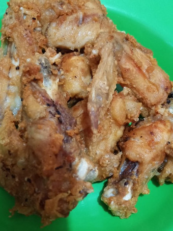 Cara Gampang Membuat Ayam goreng kremes/gurih Gampang