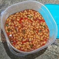 A picture of Baked Bean Salad.