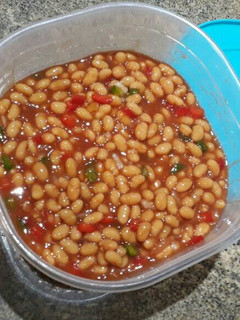 A picture of Baked Bean Salad.