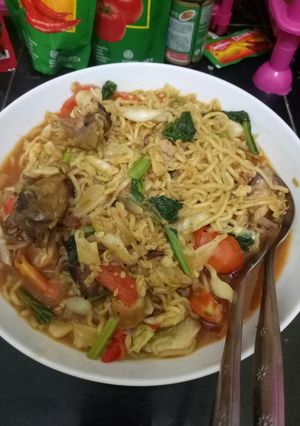 Foto resep Mie tek tek