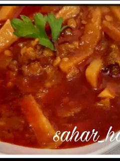 عکسی از دستور خورشت قیمه