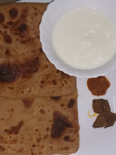 A picture of Plain Paratha#authors marathon #my mum's recipe.