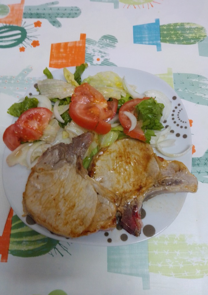 Una foto de Chuletas de cerdo