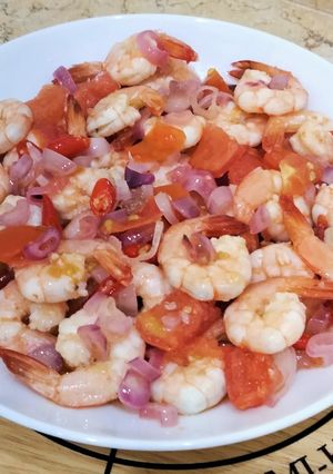 Foto resep Udang Sambal Dabu Dabu