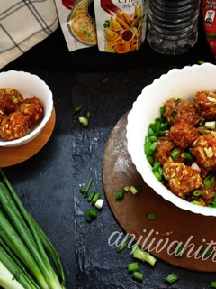 होटल स्टाइल पत्ता गोभी मंचूरियन (hotel style pattagobhi manchurian recipre in hindi) रेसिपी मुख्य फोटो