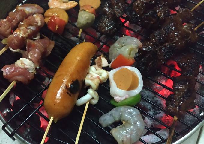 Anti Ribet, Membuat Bakar seafood dan lainnya Yang Sederhana