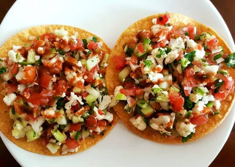 Steps to Make Award-winning Veggie Tostada