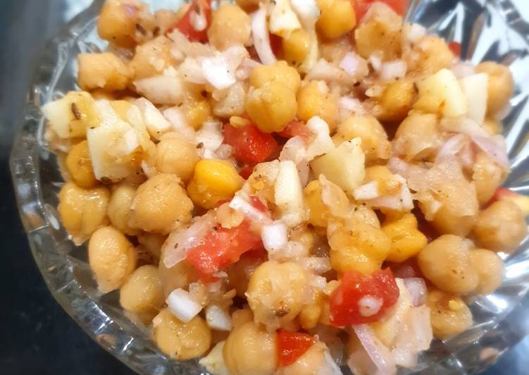 Simple Way to Make Perfect Chana chat