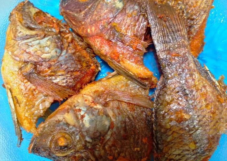 Resep masakan Ikan Mujair Goreng | Cara Masak Ikan Mujair Goreng Yang Paling Enak