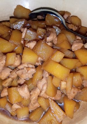 Foto resep Ayam kentang kecap