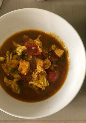 Foto resep Tongseng ayam sehat (tanpa santan)