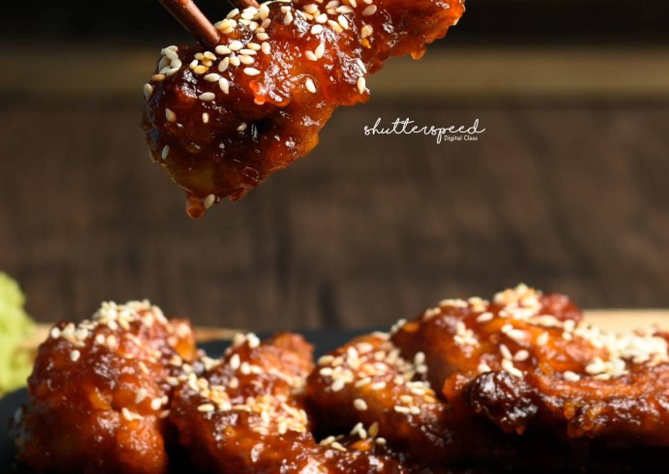 DAK GANG-JEONG<br />(Korean Sticky Fried Chicken)