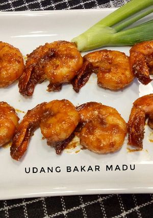 Foto resep Udang bakar madu