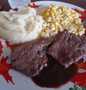 Easy Steps to Prepare Beef Roast Steaks with Garlic Mashed Potatoes and Sweet Corn the So Delicious Appealing