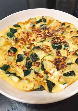 櫛瓜煎蛋 的食譜成品照片